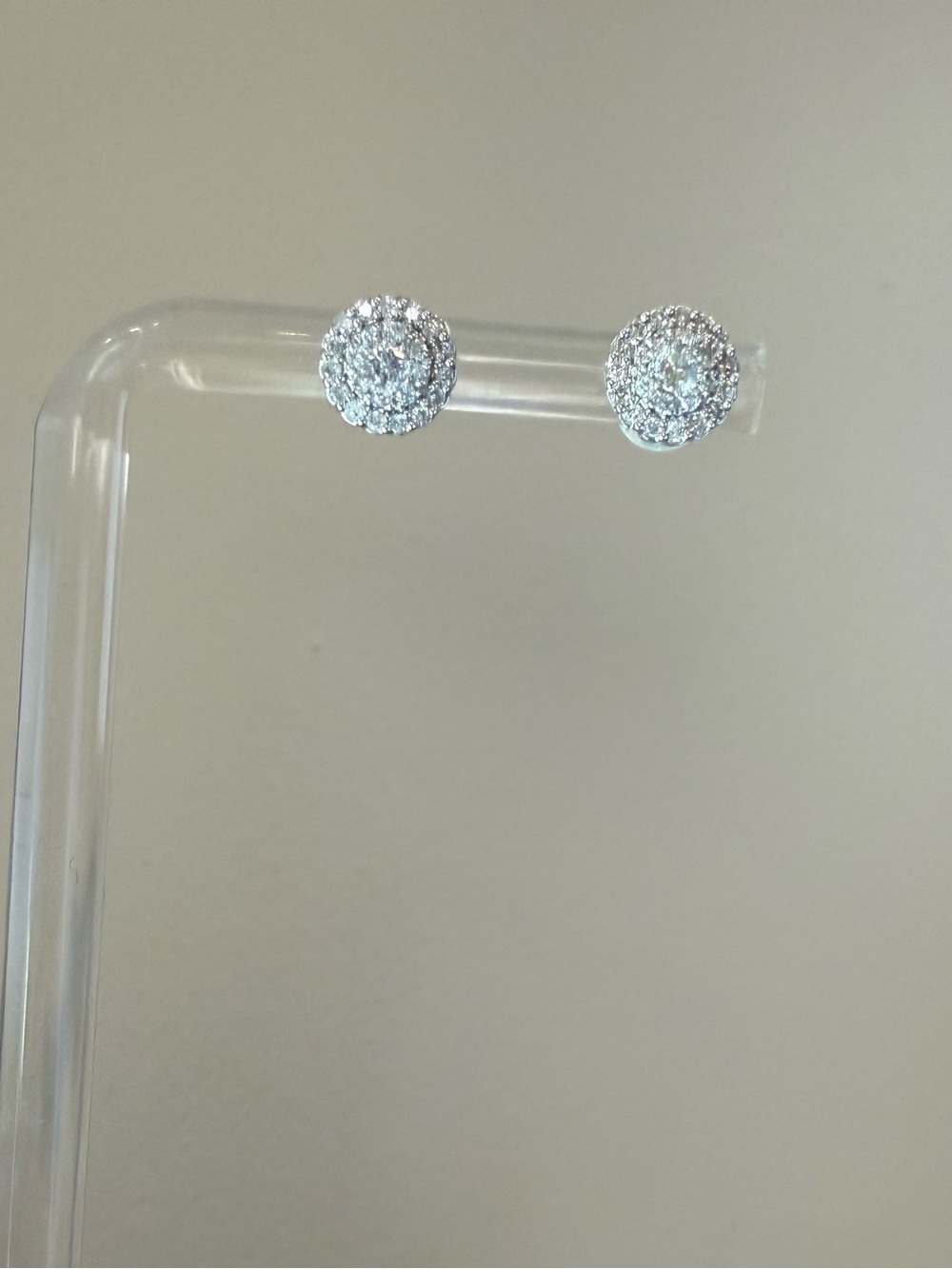 Natural Diamond Stud Earrings